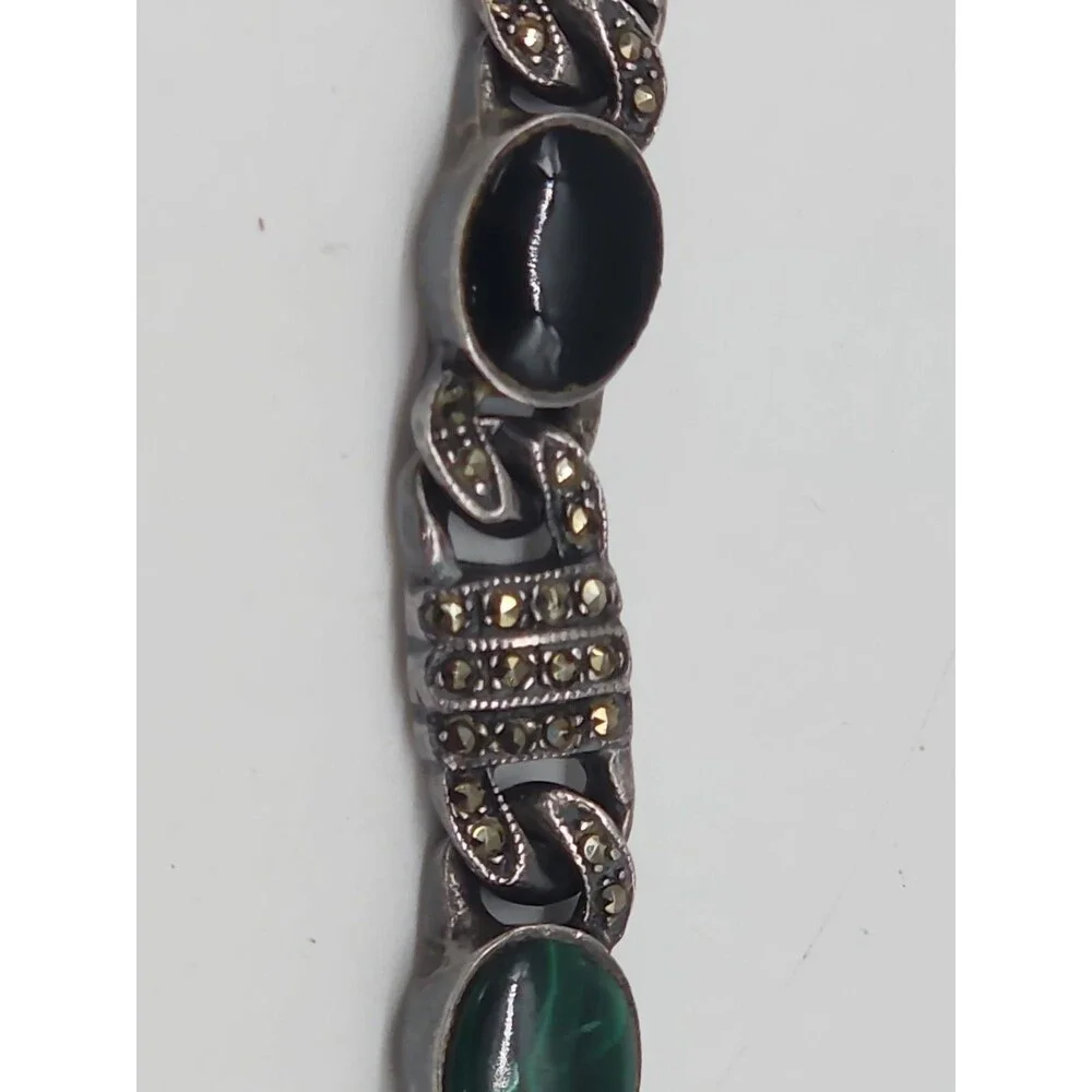 Sterling Silver Marcasite 7